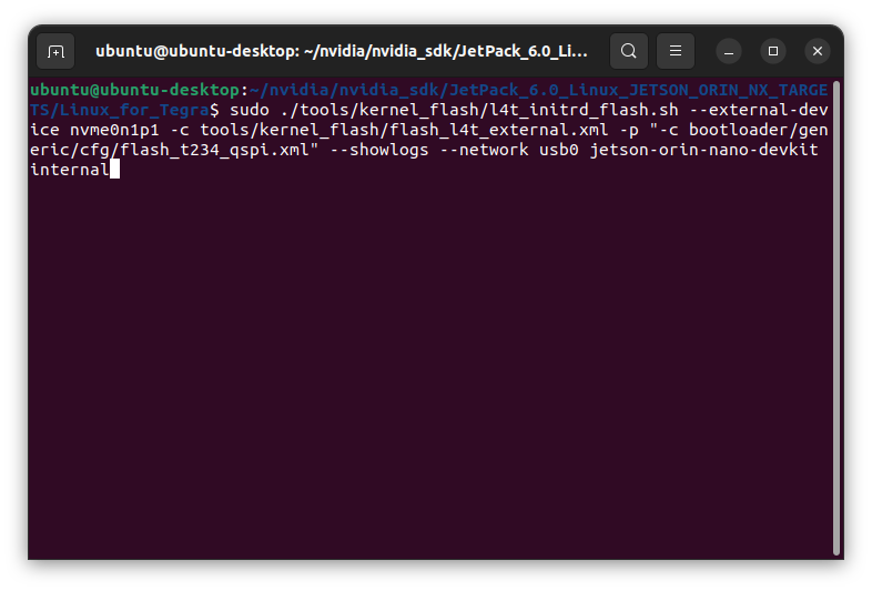 JetPack-6.x Installation for DSBOARD-ORNX